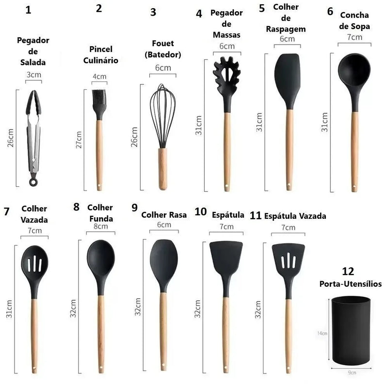 Kit Completo de Cozinha Profissional