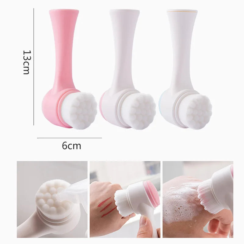 Escova Limpeza Facial 2 Em 1 - SkinGlow