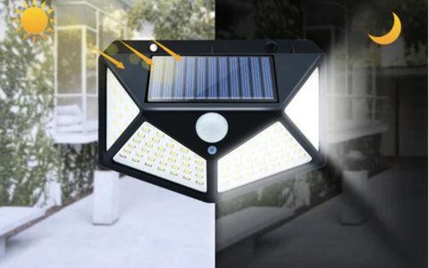 Luminária Solar 100 Leds