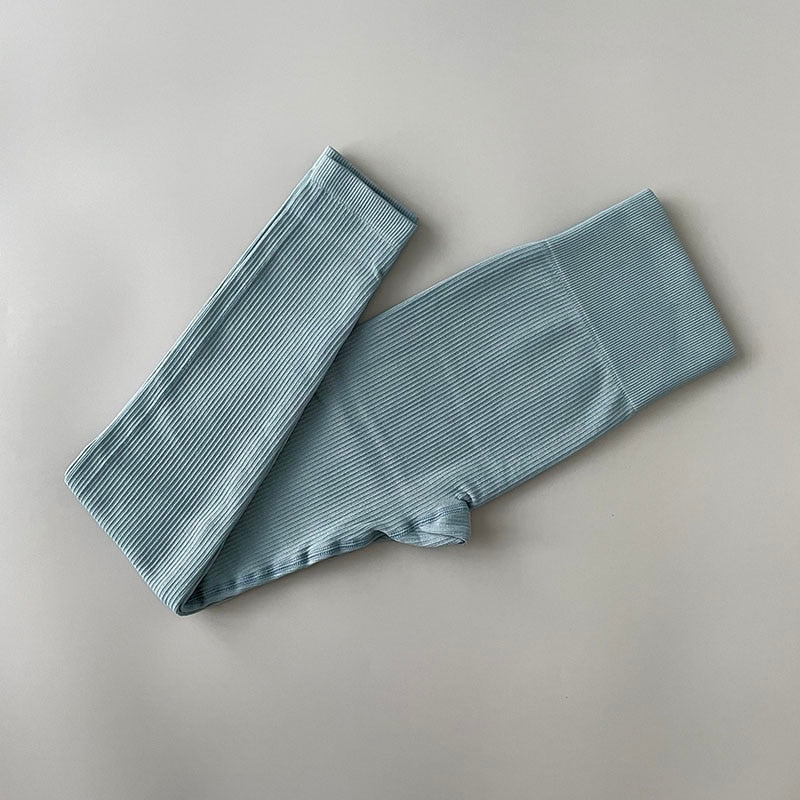 Calça Legging Push Up Sem Costura  de Academia