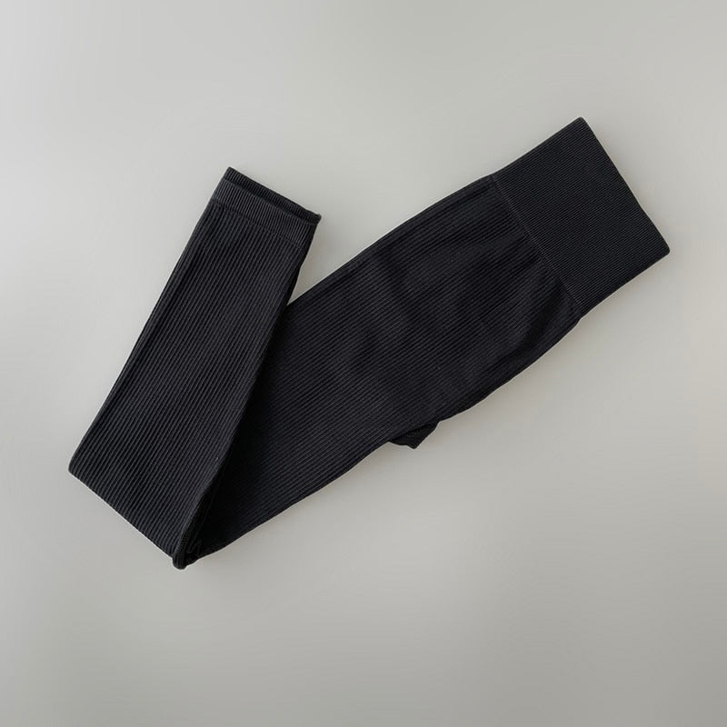 Calça Legging Push Up Sem Costura  de Academia