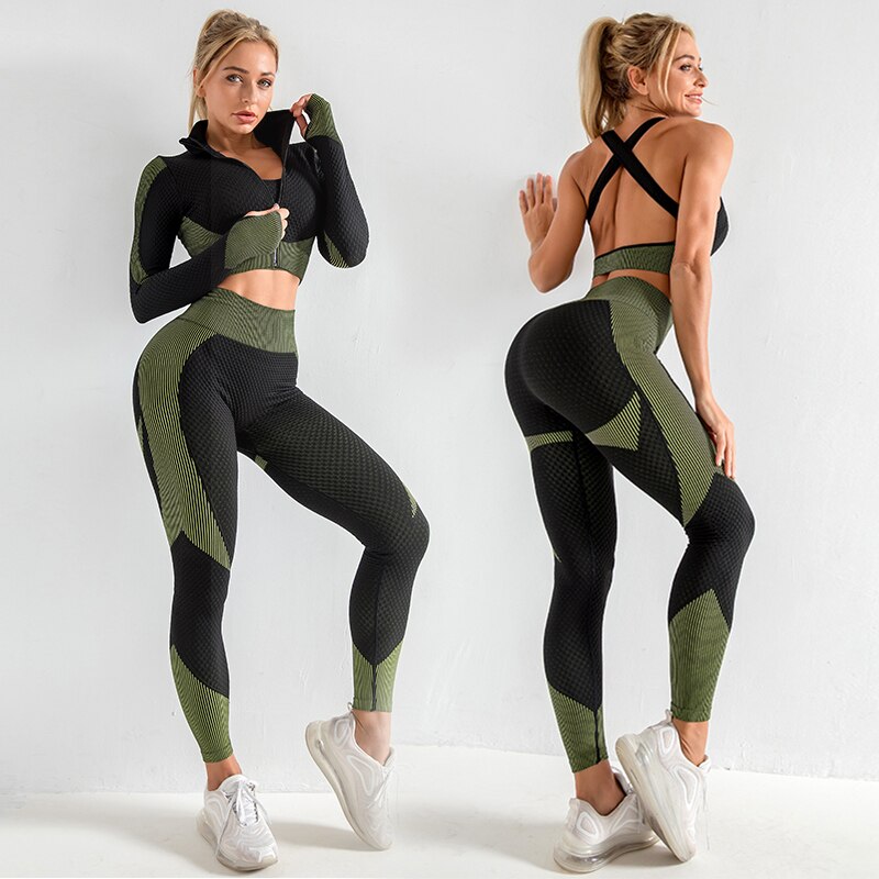 Conjuntos Yoga esportiva