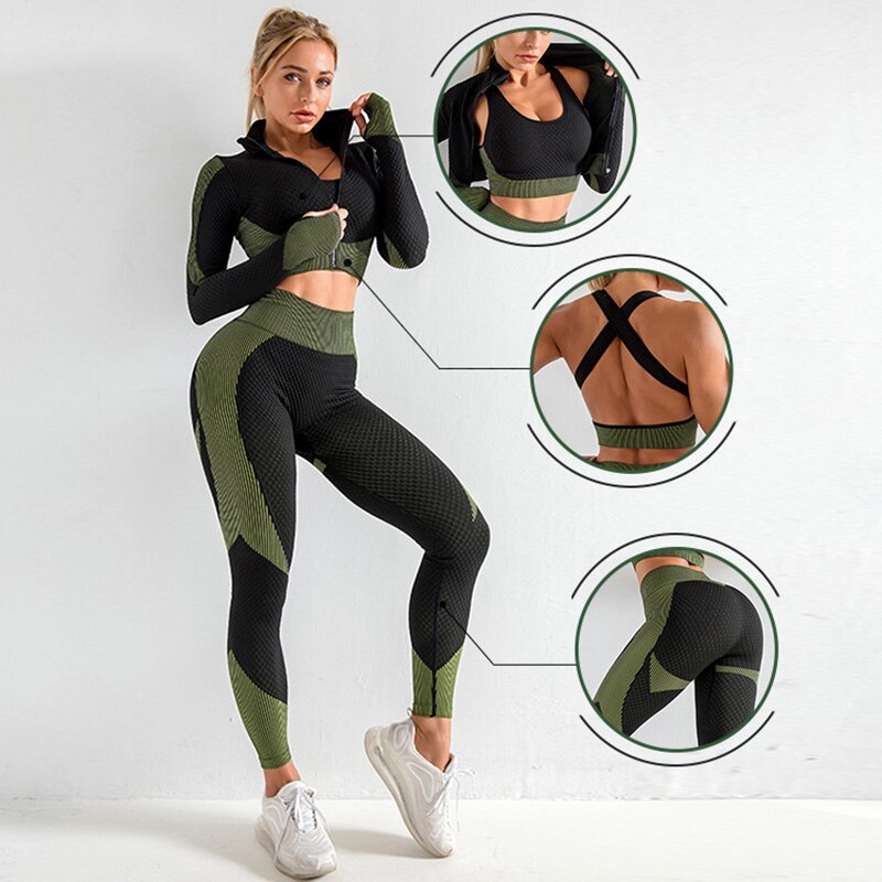 Conjuntos Yoga esportiva