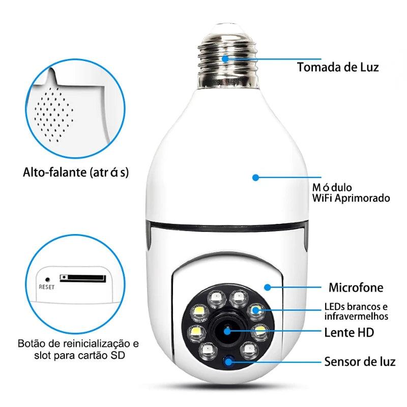 Câmera de Segurança Espiã WiFi