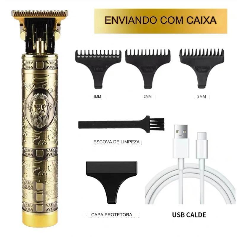 Maquina Profissional para Barba e Cabelo - Pro 3 em 1