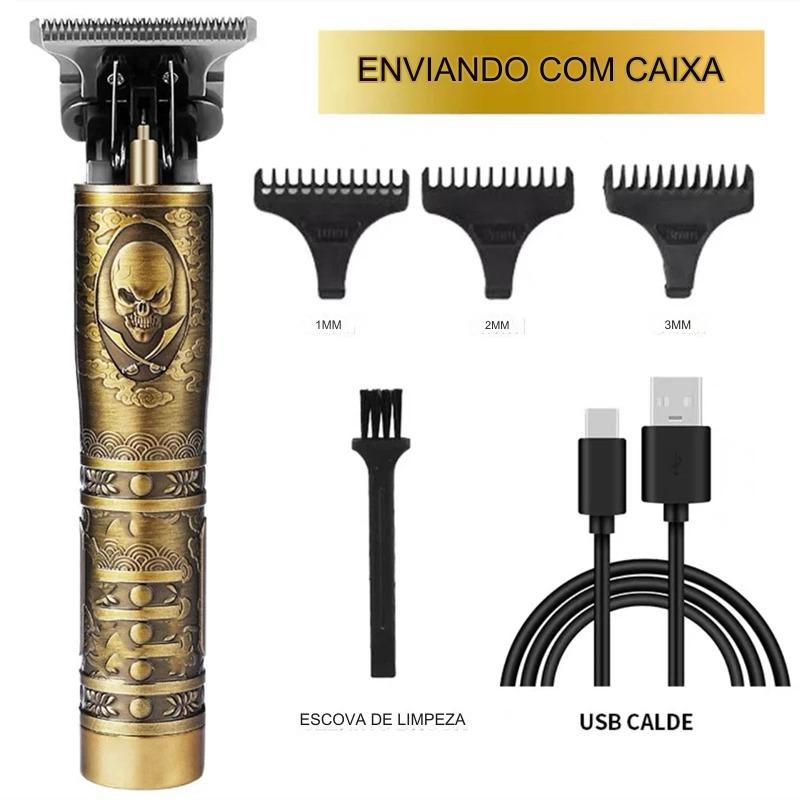 Maquina Profissional para Barba e Cabelo - Pro 3 em 1