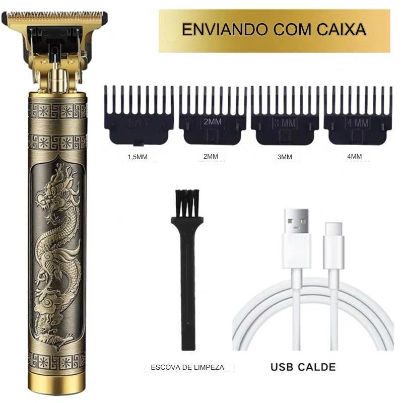 Maquina Profissional para Barba e Cabelo - Pro 3 em 1